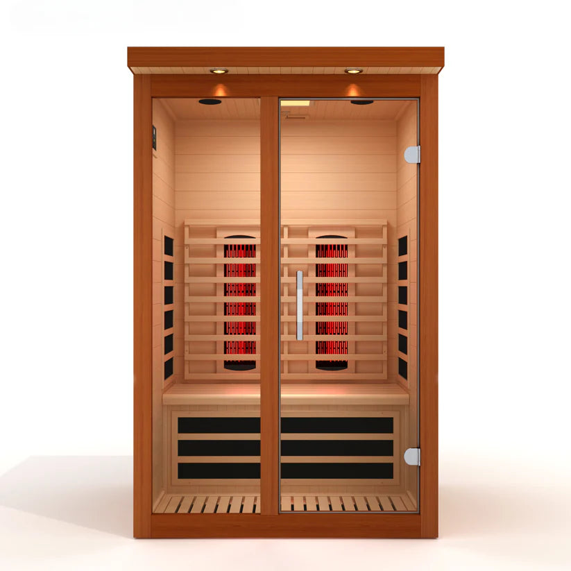 Dynamic Lumeneres 2-Person Full Spectrum Near Zero EMF Infrared Sauna