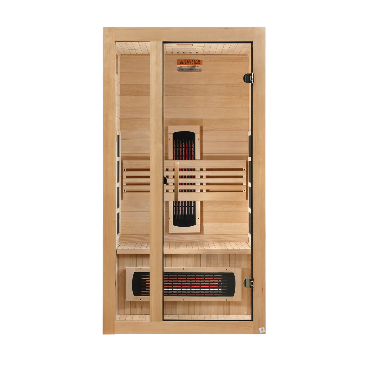 Dynamic Gracia 1–2 Person Full Spectrum Infrared Sauna — view 3
