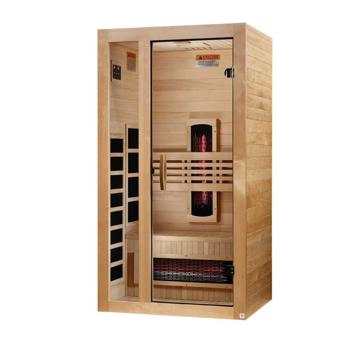 Dynamic Gracia 1–2 Person Full Spectrum Infrared Sauna — view 2