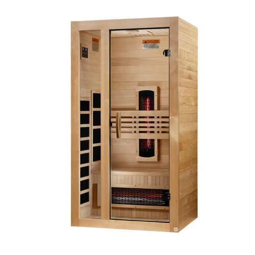 Dynamic Gracia 1–2 Person Full Spectrum Infrared Sauna — view 2