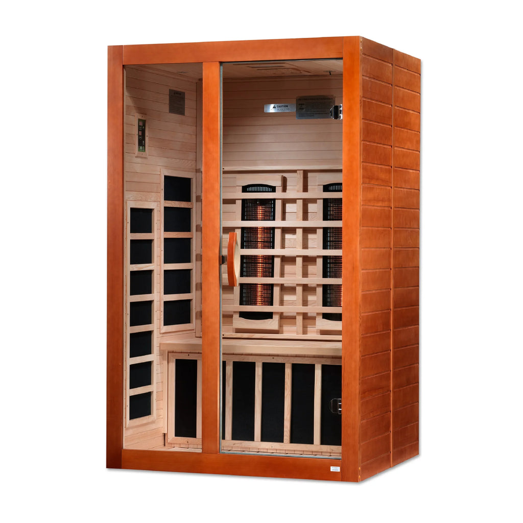 Dynamic Santiago 2-Person Full Spectrum Near Zero EMF Infrared Sauna