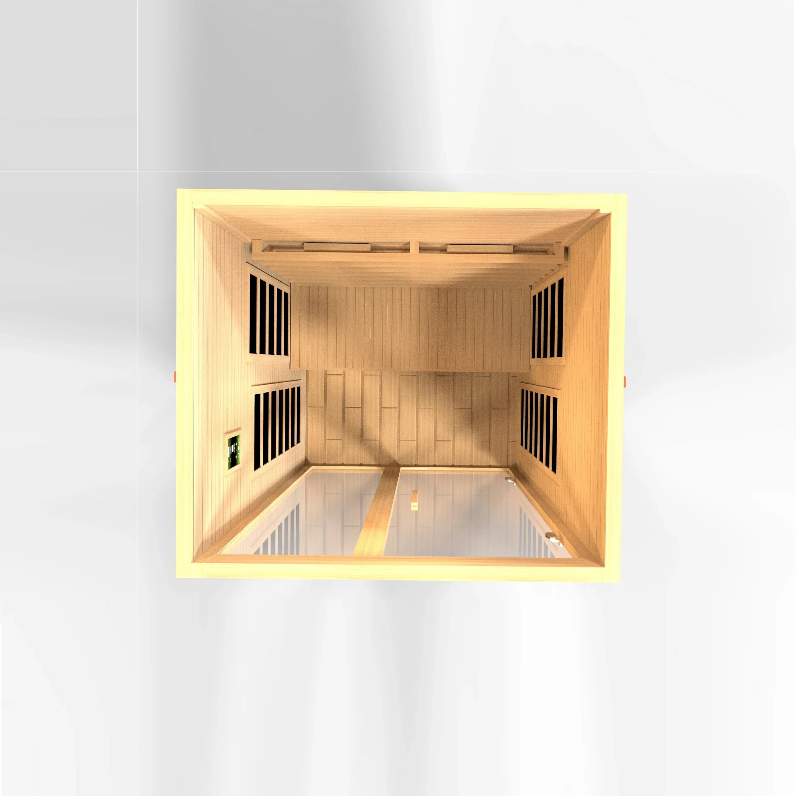 Dynamic Santiago 2-Person Full Spectrum Near Zero EMF Infrared Sauna