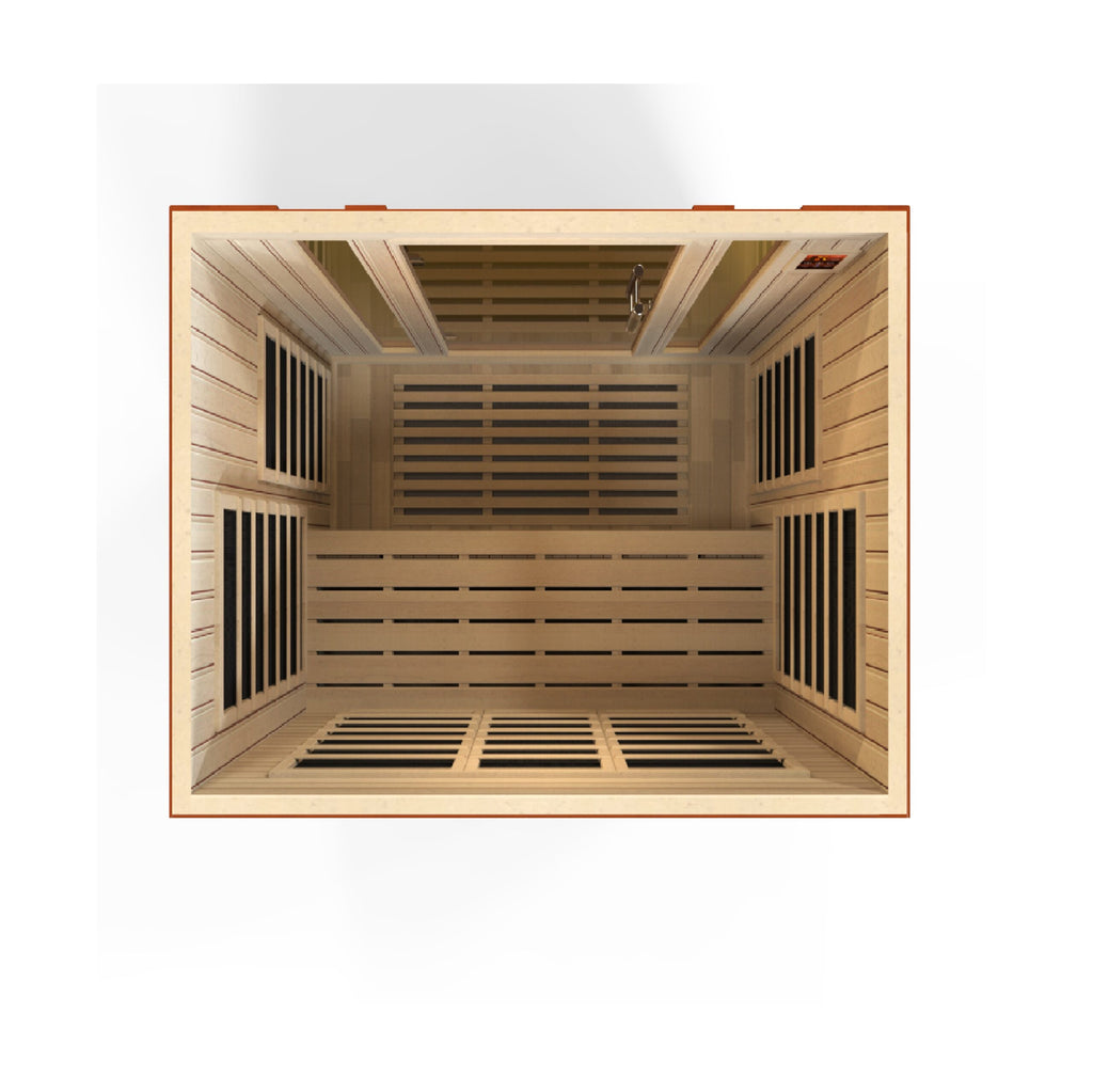 Dynamic Bellagio 3-Person Low EMF Far Infrared Sauna