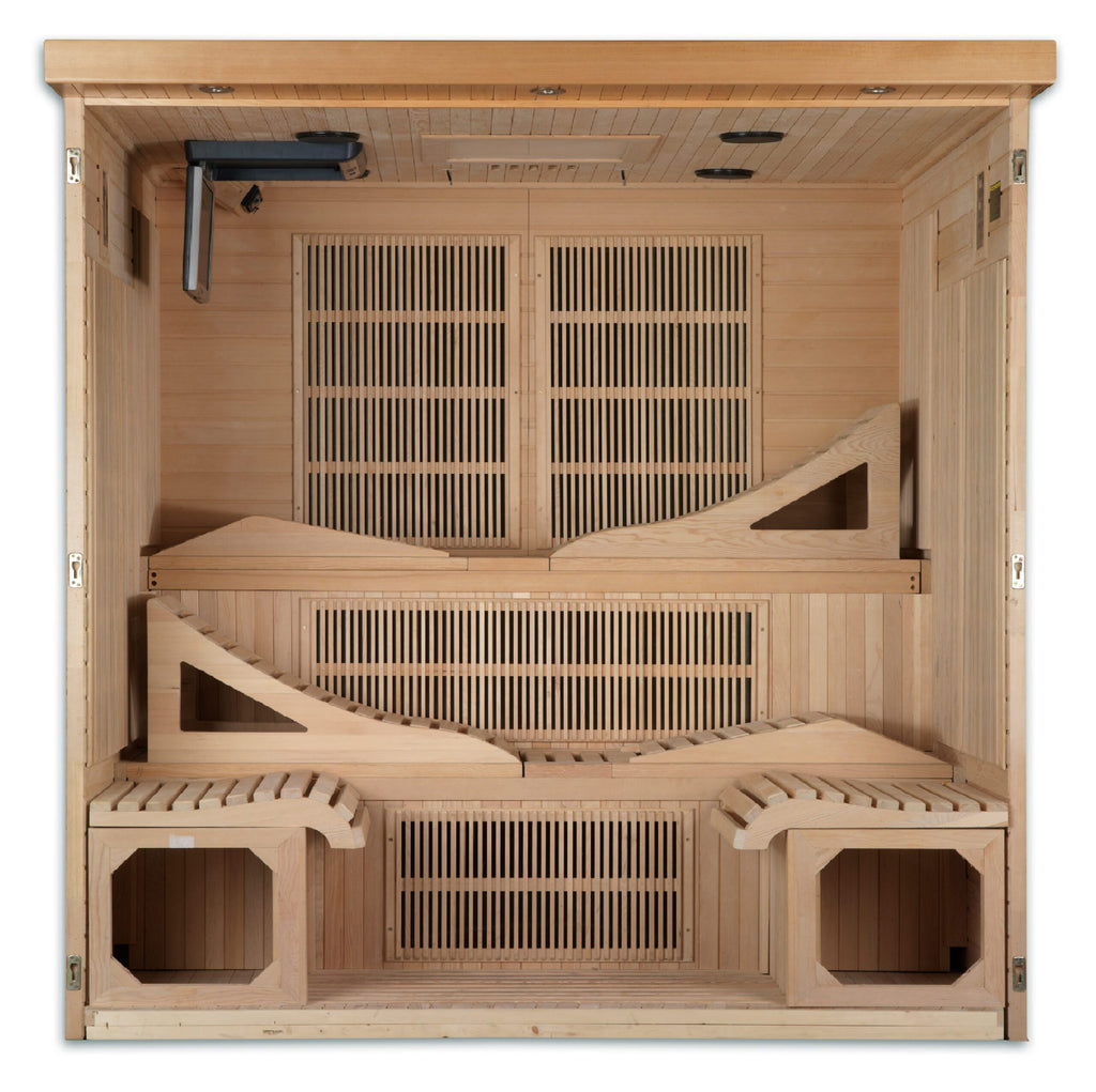 Dynamic Monaco 6 Person Ultra Low EMF Far IR Sauna