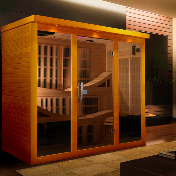 Dynamic Monaco 6 Person Ultra Low EMF Far IR Sauna