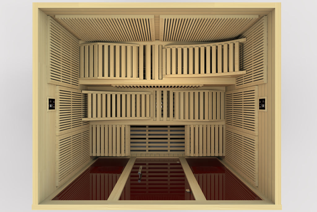 Dynamic Monaco 6 Person Ultra Low EMF Far IR Sauna