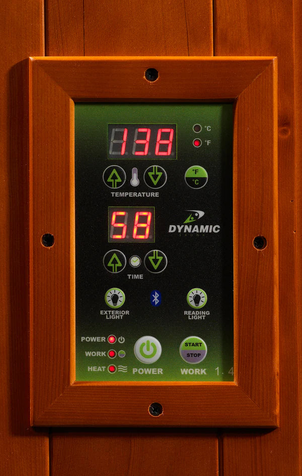 Dynamic Bergamo 4-Person Low EMF Far Infrared Sauna