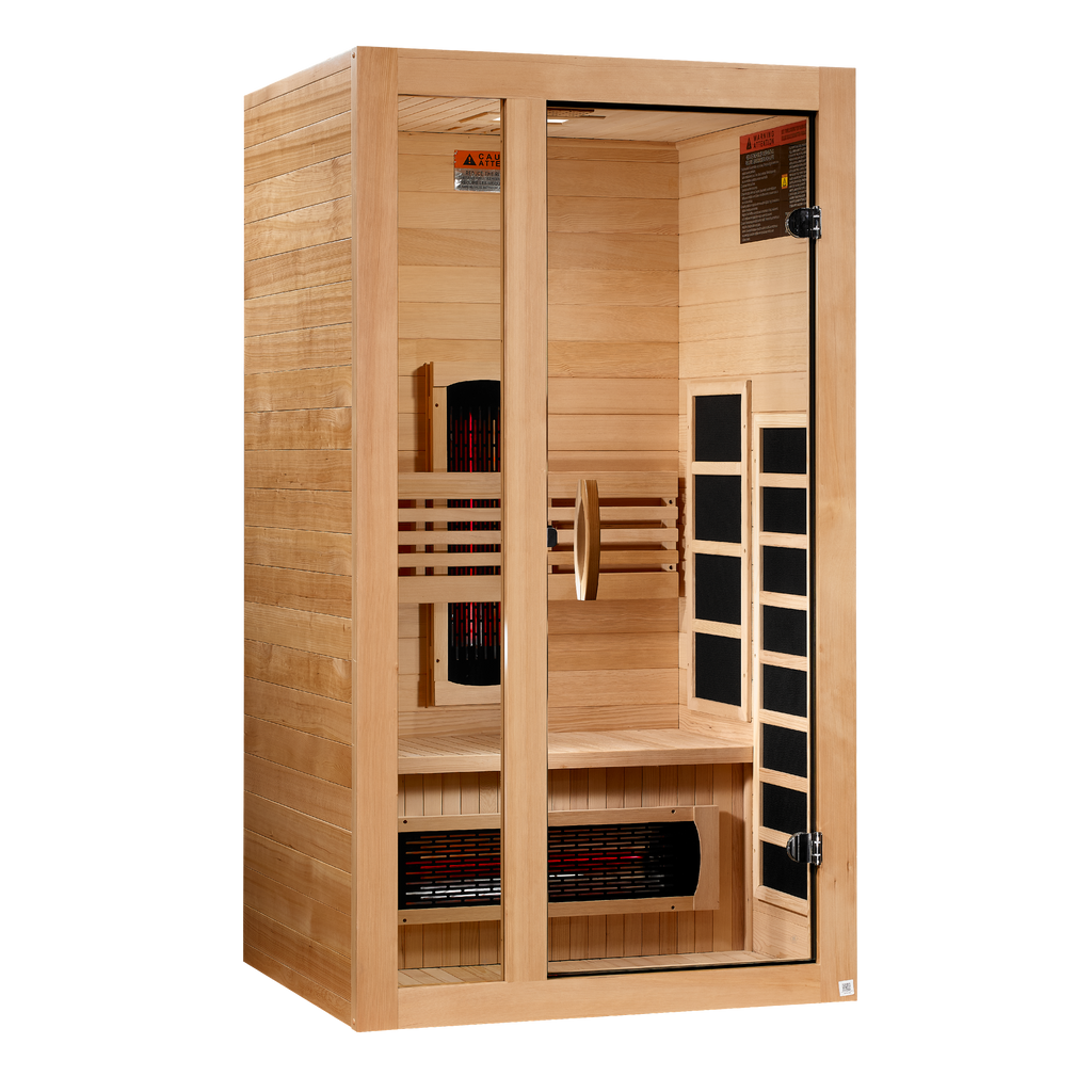 Dynamic Gracia 1–2 Person Full Spectrum Infrared Sauna — main view