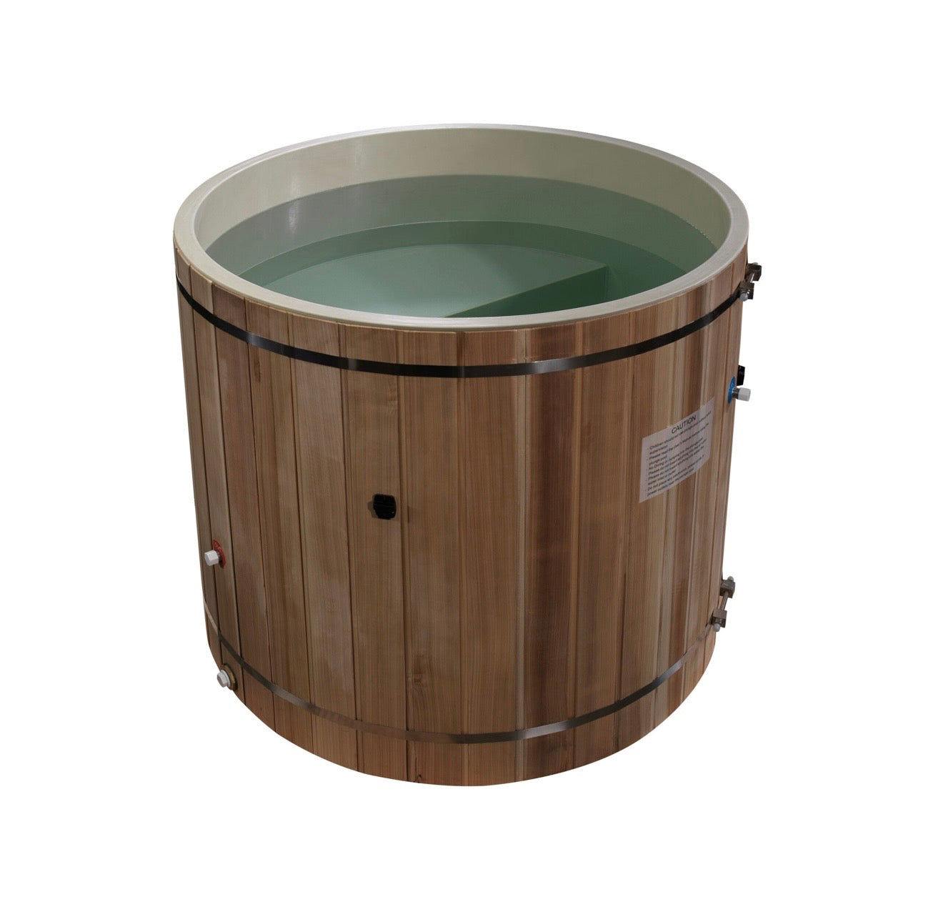 Dynamic Cold Therapy Cedar Barrel Cold Plunge – Plastic Interior | (TUB ONLY)