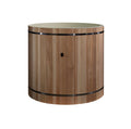 Dynamic Cold Therapy Cedar Barrel Cold Plunge – Plastic Interior | (TUB ONLY)