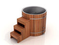 Dynamic Cold Therapy Cedar Barrel Cold Plunge – 316 Stainless Steel Interior (Tub Only)