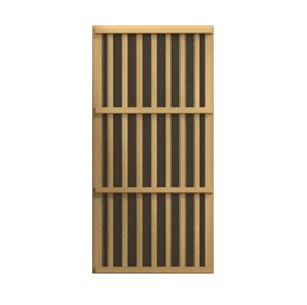 Maxxus Avignon 3-Person Corner Low EMF FAR Infrared Sauna – Canadian Red Cedar