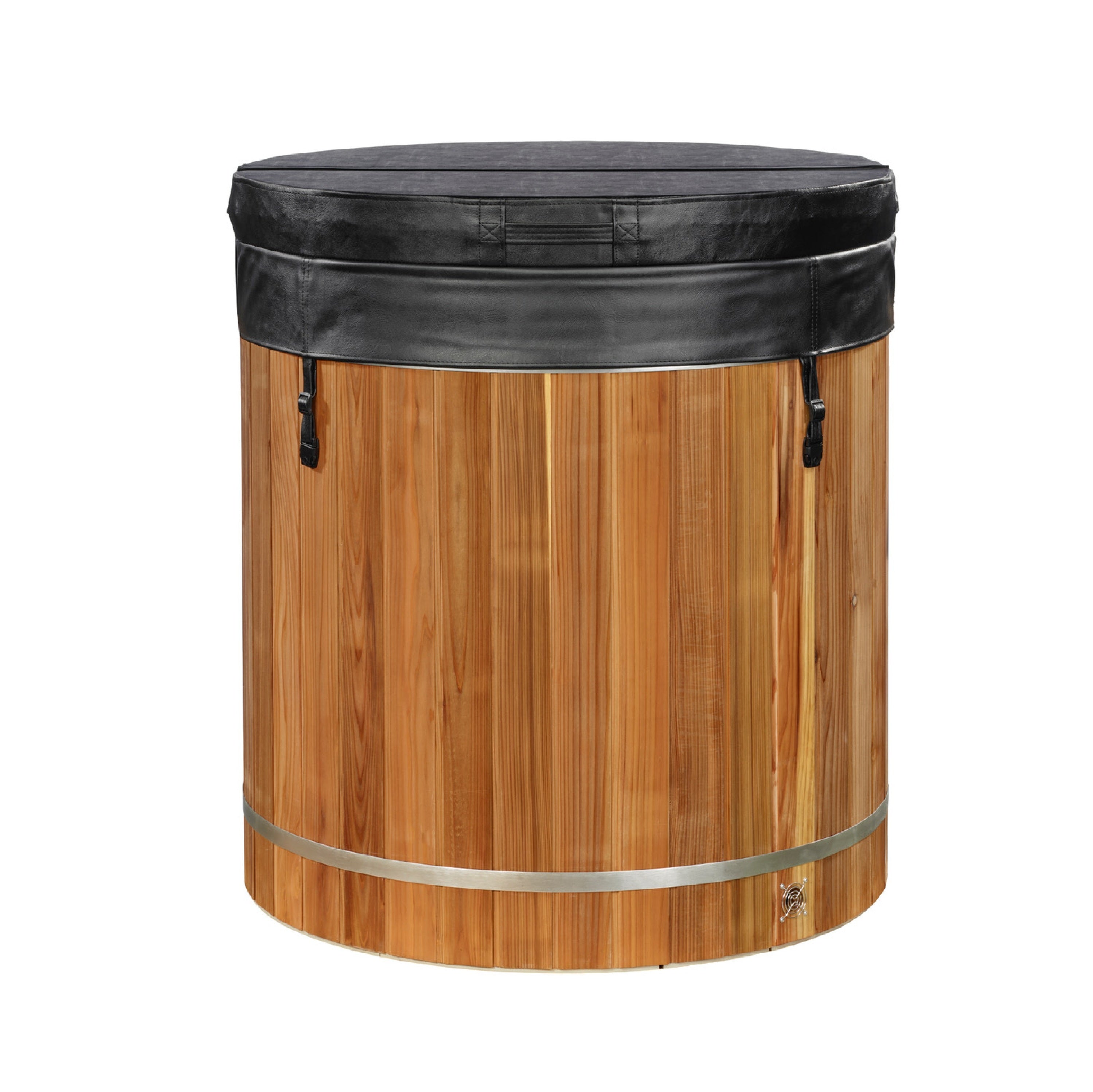 Dynamic Cold Therapy Cedar Barrel Cold Plunge – 304 Stainless Steel Interior (Tub Only)