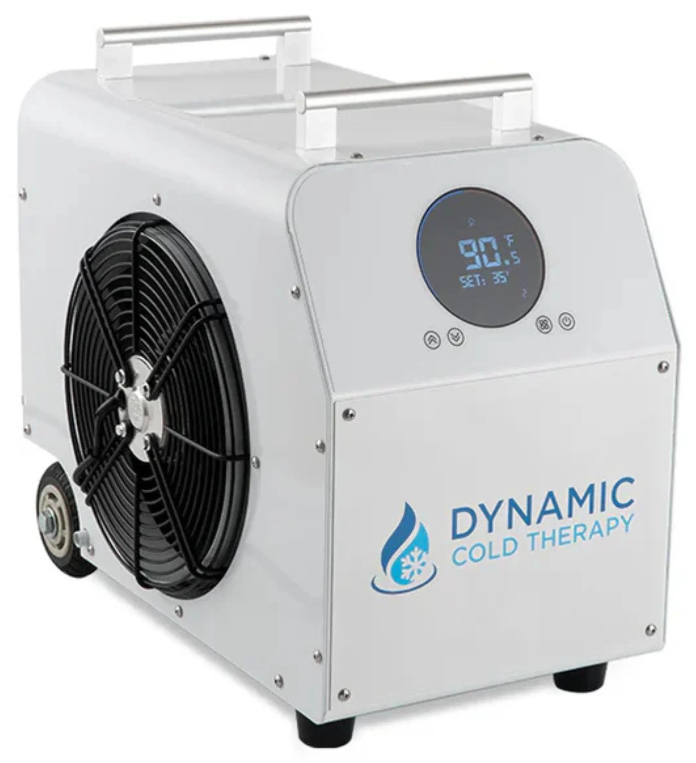 Dynamic Cold Therapy Premier chiller angled view