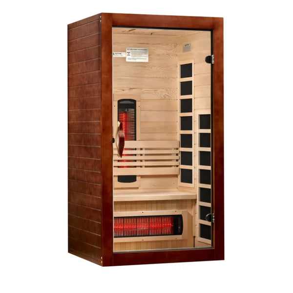 Dynamic Santorini 1–2 Person Full Spectrum Infrared Sauna
