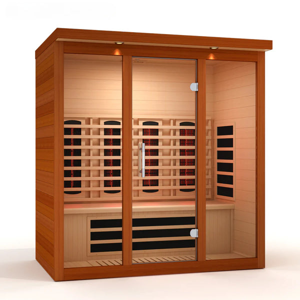 Dynamic Vila Grande 4-Person Full Spectrum Near Zero EMF Infrared Sauna