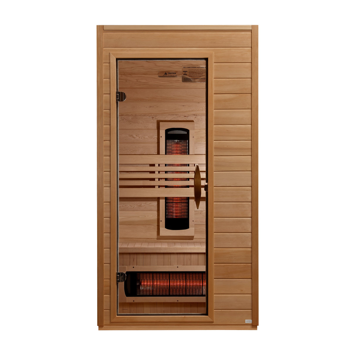 Dynamic Martin 1–2 Person Full Spectrum Infrared Sauna — view 3