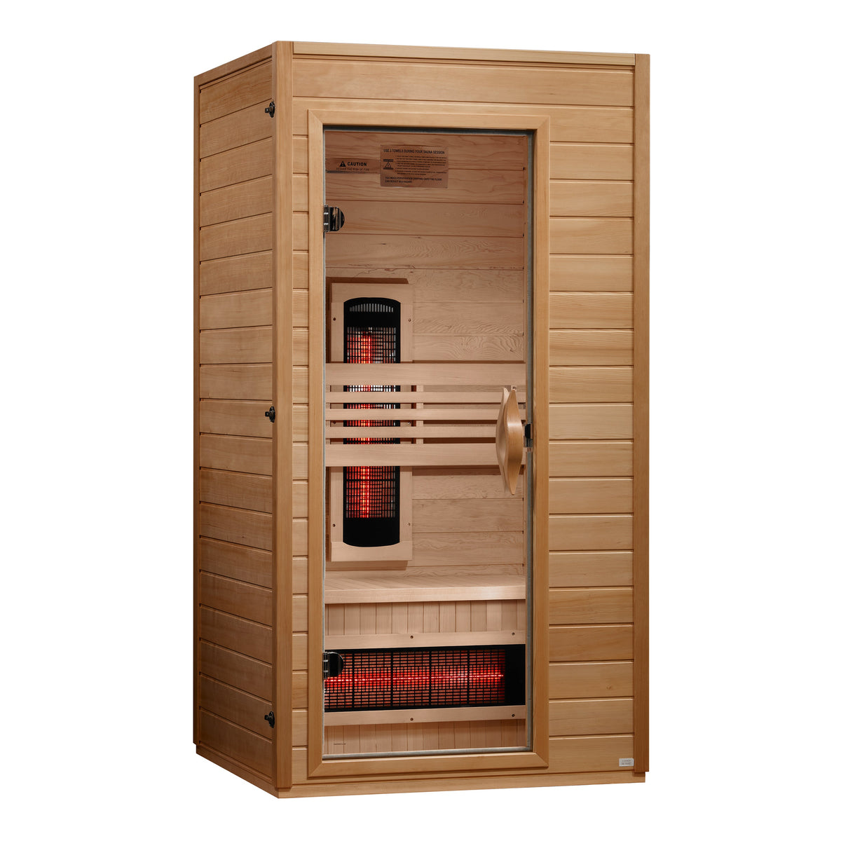 Dynamic Martin 1–2 Person Full Spectrum Infrared Sauna — main view