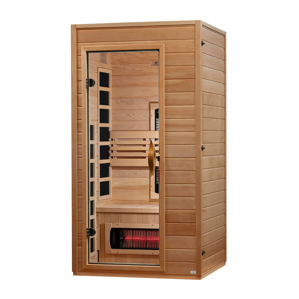 Dynamic Martin 1–2 Person Full Spectrum Infrared Sauna — view 2