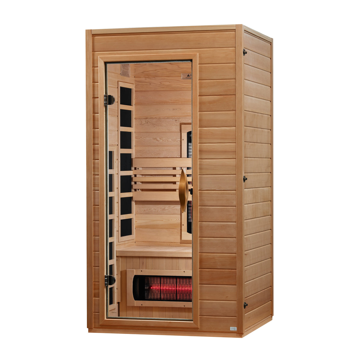 Dynamic Martin 1–2 Person Full Spectrum Infrared Sauna — view 2
