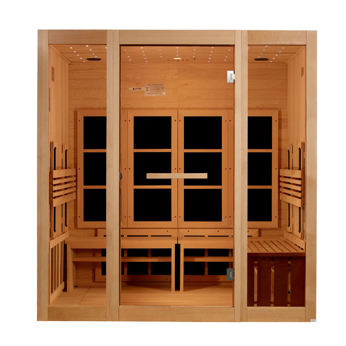 Golden Designs 8-Person Full Spectrum Infrared Sauna — view 3