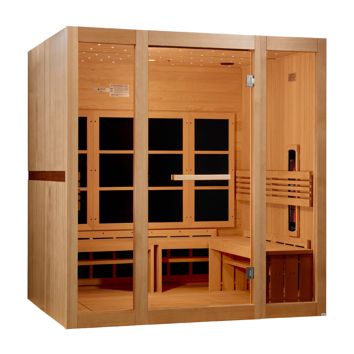 Golden Designs 8-Person Full Spectrum Infrared Sauna — main view