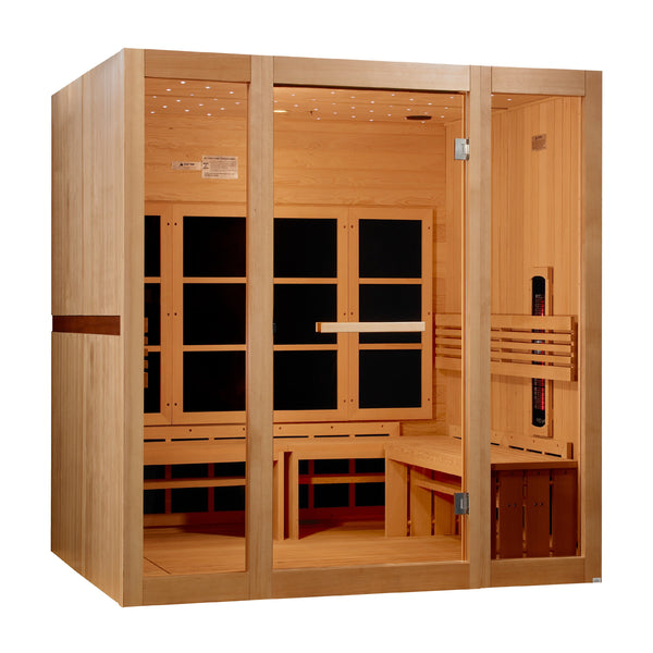 Golden Designs 8-Person Full Spectrum Infrared Sauna