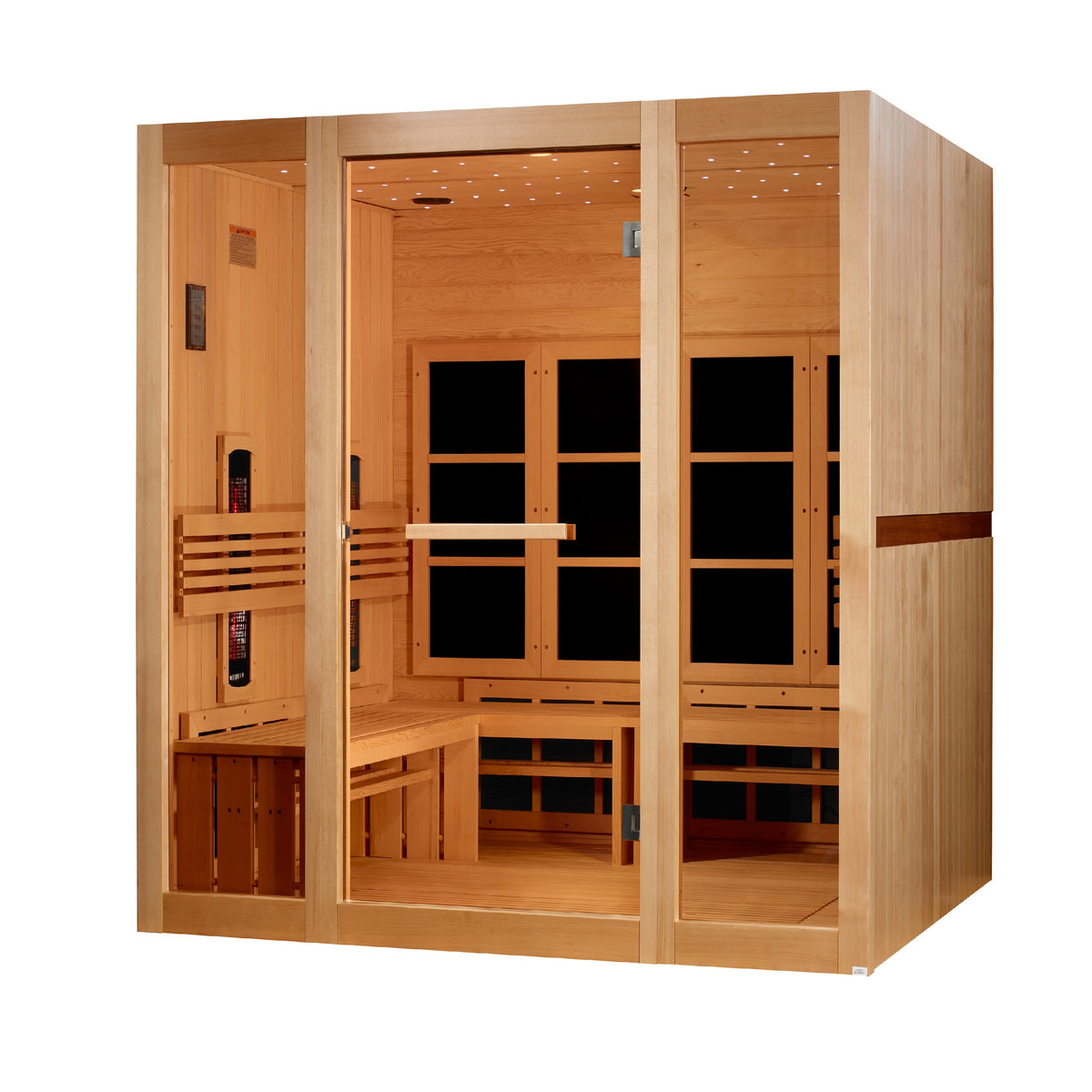 Golden Designs 8-Person Full Spectrum Infrared Sauna — view 2