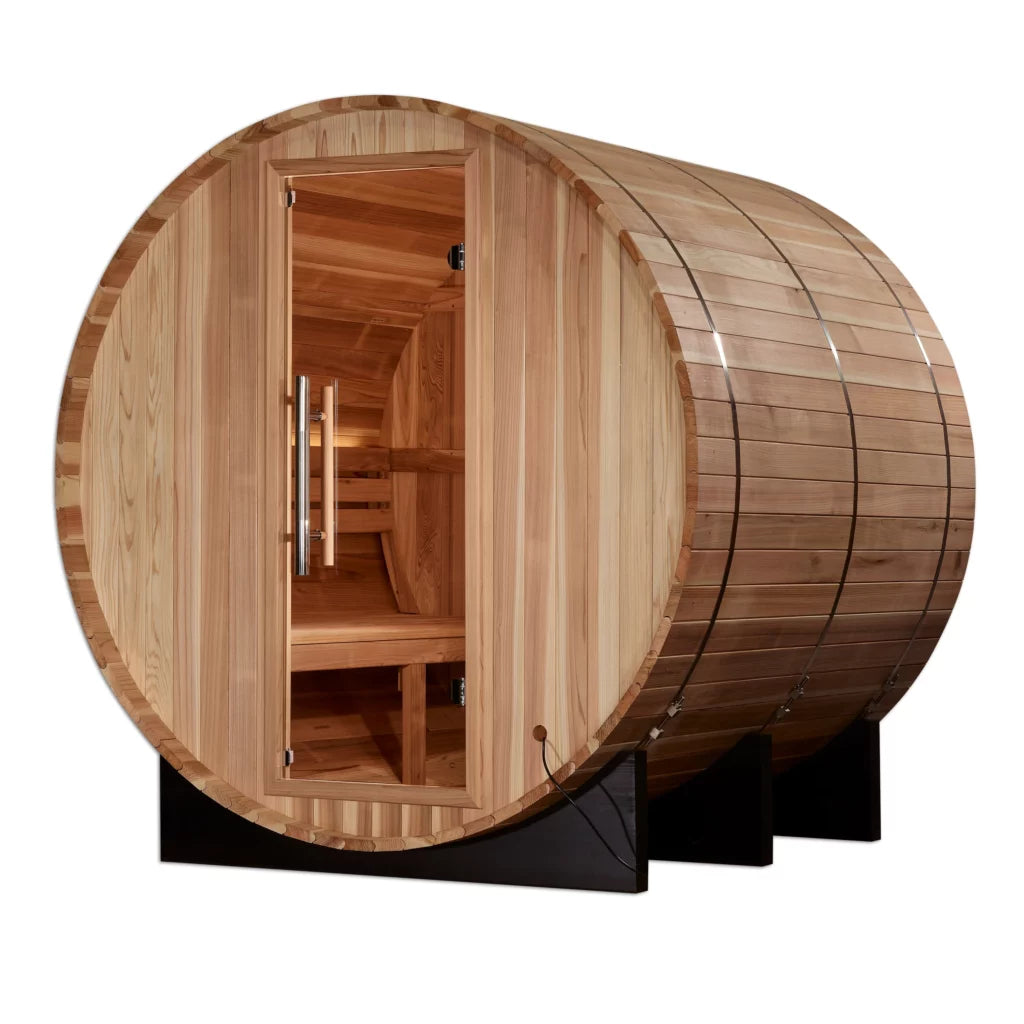 Golden Designs Arosa 4 Person Barrel Traditional Sauna