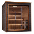 Golden Designs Bergen 6 Person Outdoor Indoor Traditional Sauna
