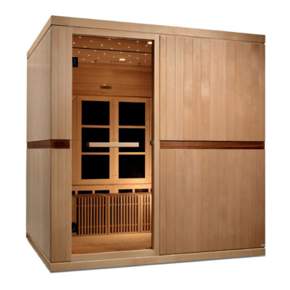 Golden Designs Catalonia Elite 8 Person Near Zero EMF Infrared Sauna