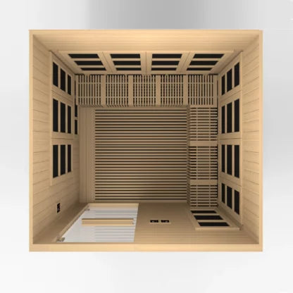 Golden Designs Catalonia Elite 8 Person Near Zero EMF Infrared Sauna