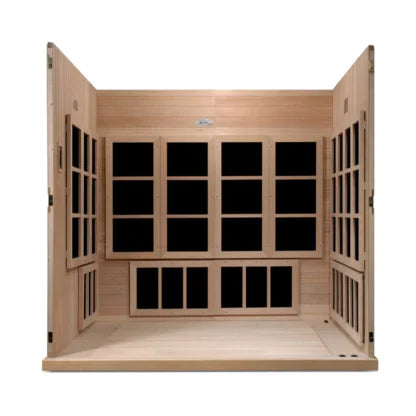 Golden Designs Catalonia Elite 8 Person Near Zero EMF Infrared Sauna