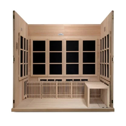 Golden Designs Catalonia Elite 8 Person Near Zero EMF Infrared Sauna