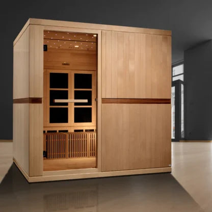 Golden Designs Catalonia Elite 8 Person Near Zero EMF Infrared Sauna