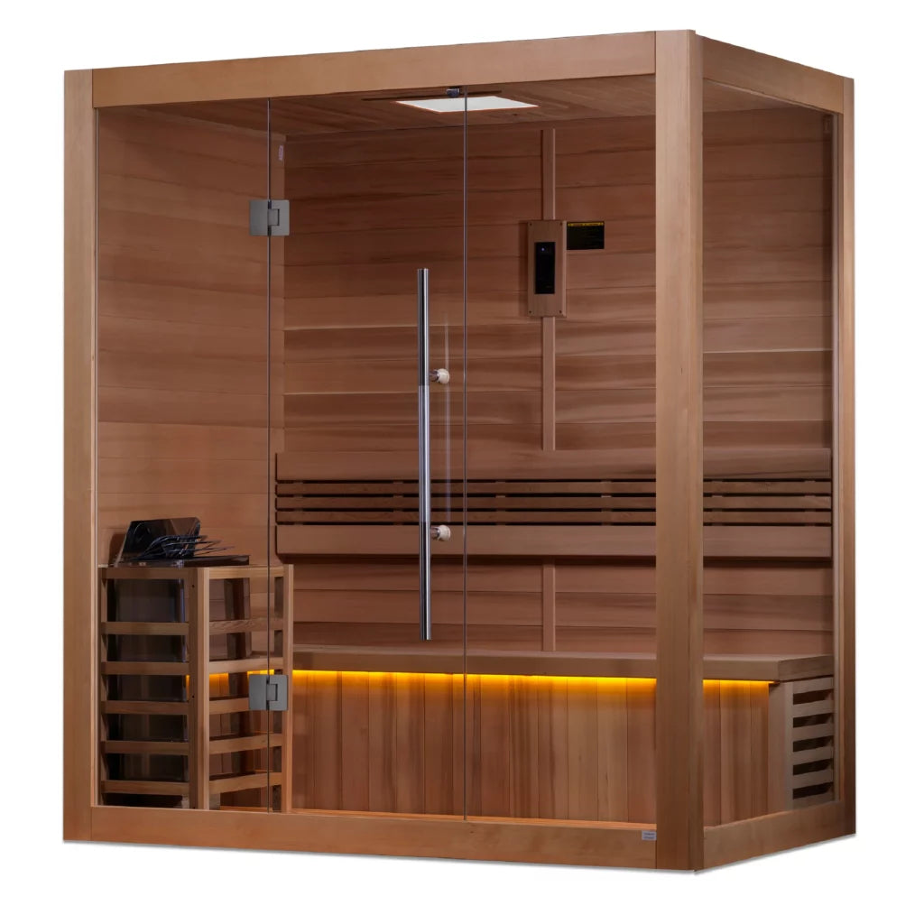 Golden Designs Forssa 3-4 Person Traditional Sauna