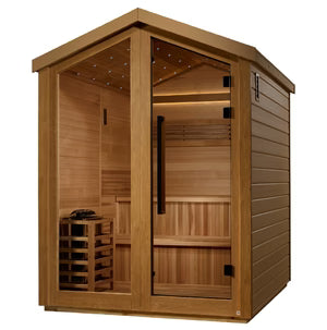 Kaarina sauna interior view