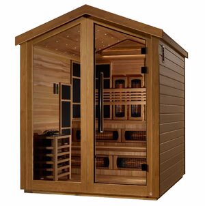 Kaskinen sauna interior view