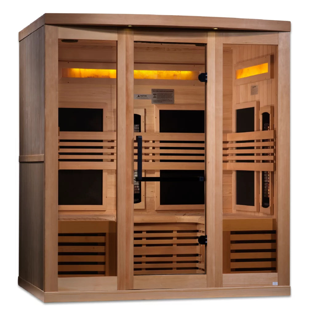 Golden Designs Zenith 6-person full spectrum infrared sauna