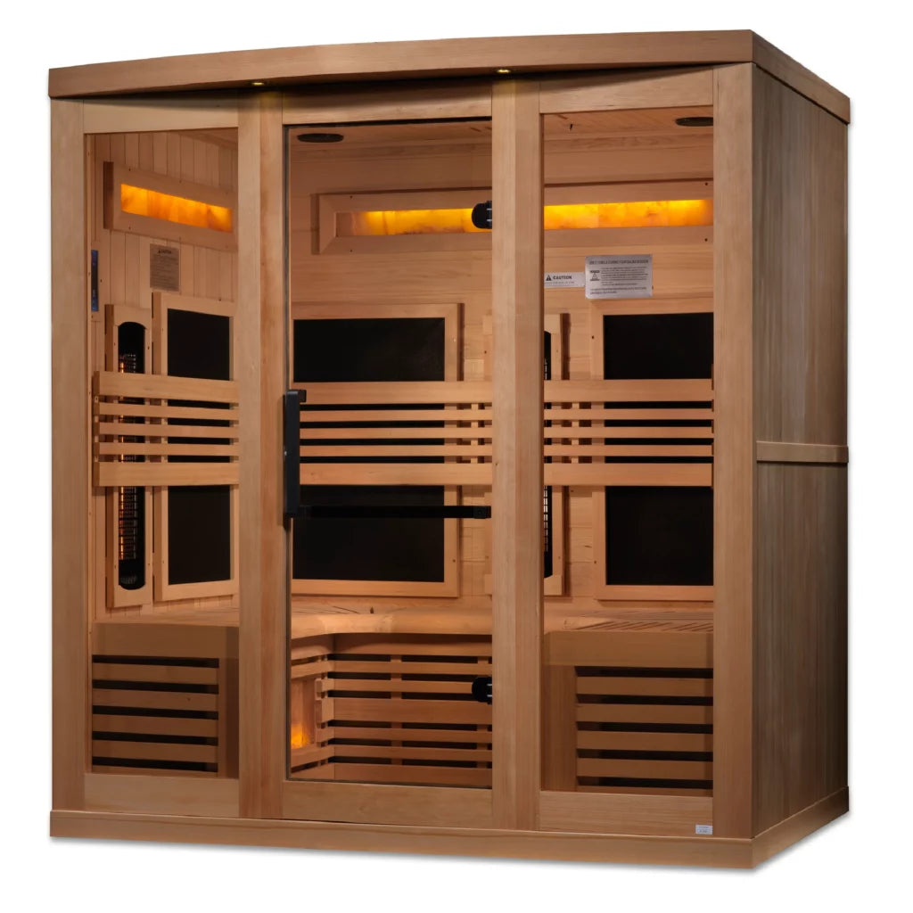 Zenith Canadian hemlock sauna interior