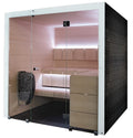 Harvia Ventura - Black Stained Spruce, 4-6 Person, Indoor Sauna - view 1