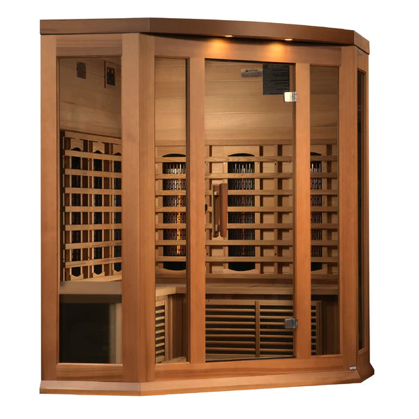 Avignon Canadian red cedar sauna interior