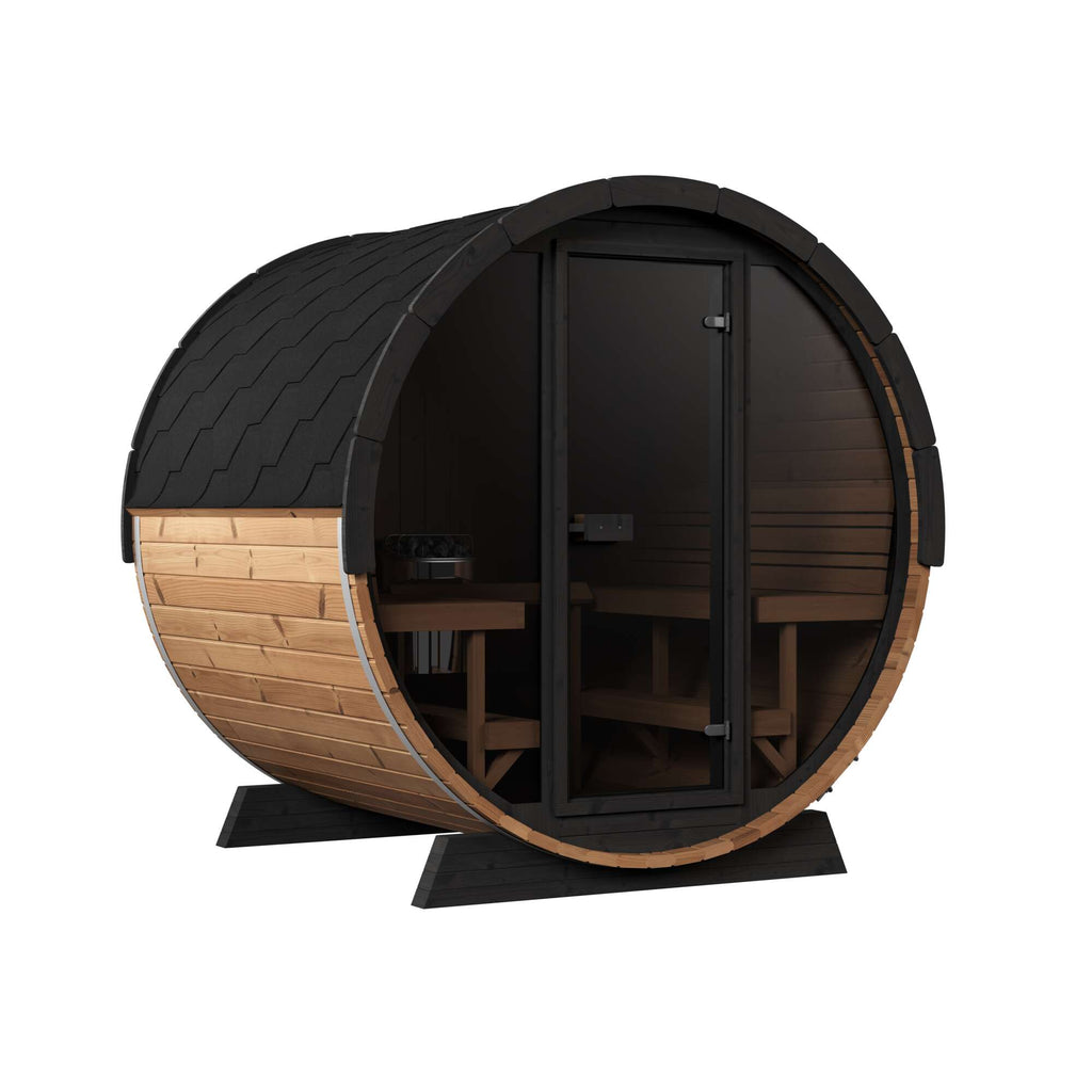 Mr. Steam Barrel Haus Outdoor Sauna Kit - view 1