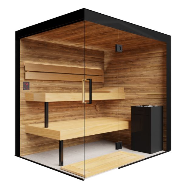Thermasol Lumaria - Glass, 2-6 Person, Indoor Sauna - view 2
