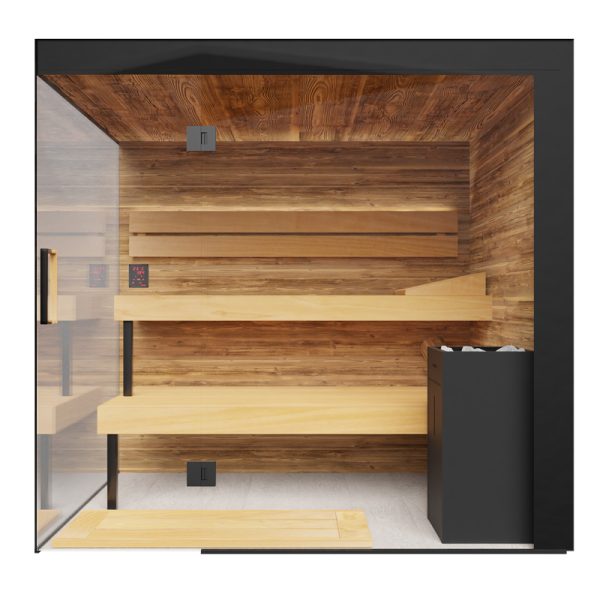 Thermasol Lumaria - Glass, 2-6 Person, Indoor Sauna - view 3