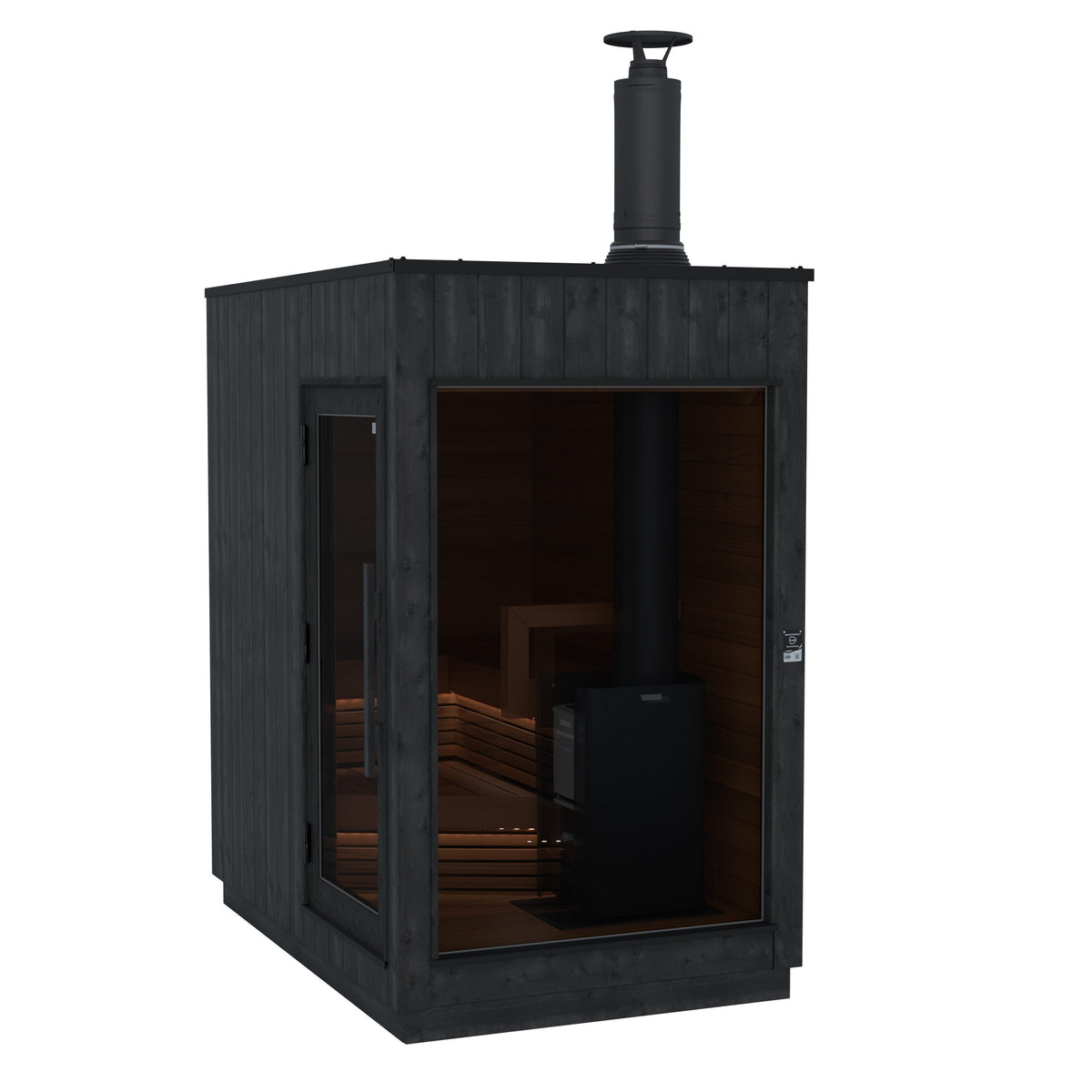 Thermasol Nordic Misty - Dark Nordic Spruce, 2-6 Person, Outdoor Sauna - view 3