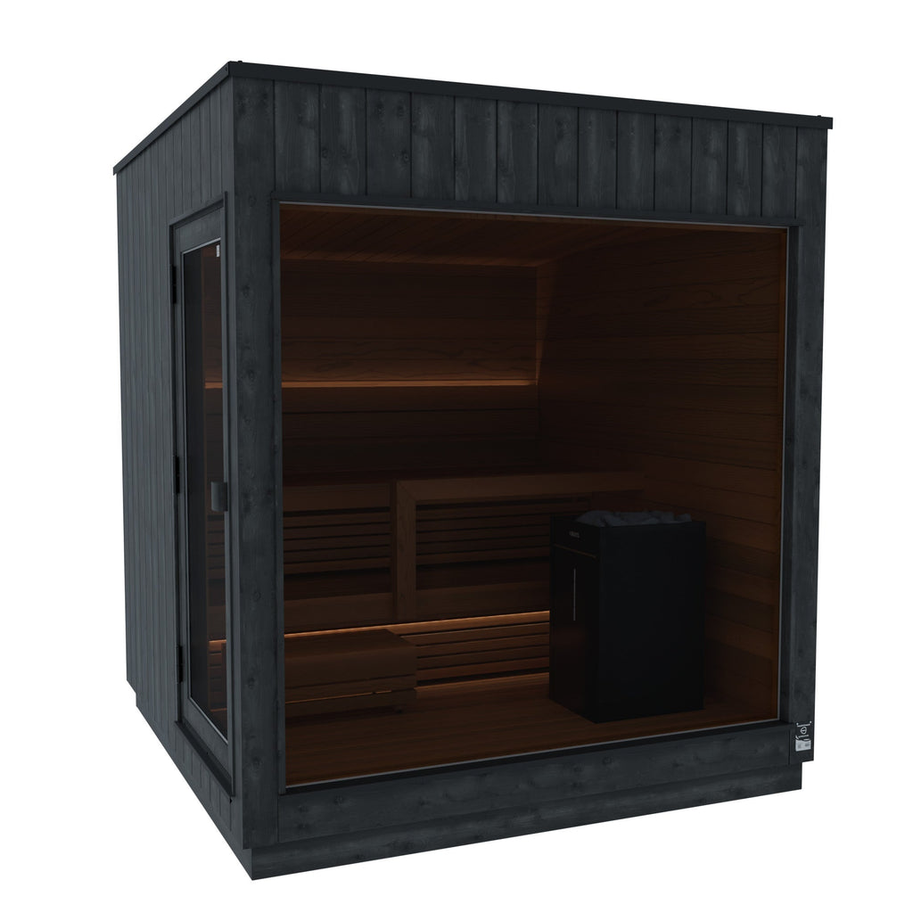 Thermasol Nordic Misty - Dark Nordic Spruce, 2-6 Person, Outdoor Sauna - view 4