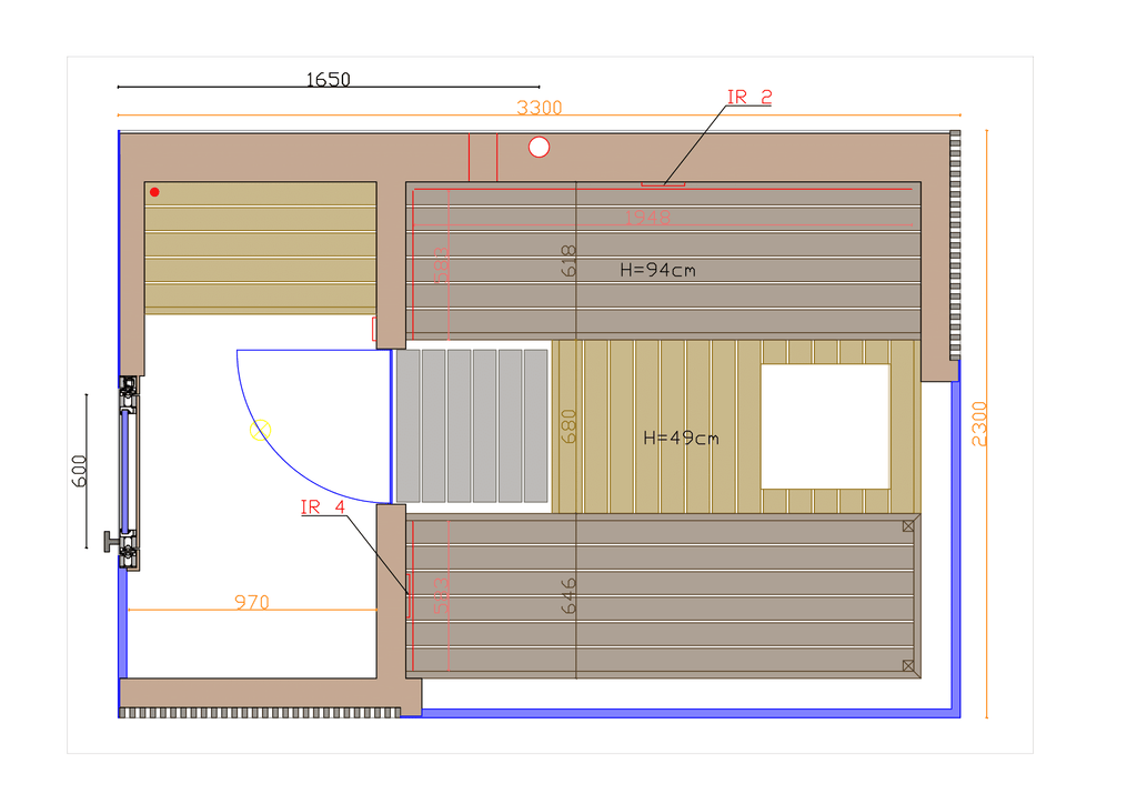 Thermasol Ombra sauna - additional view 8