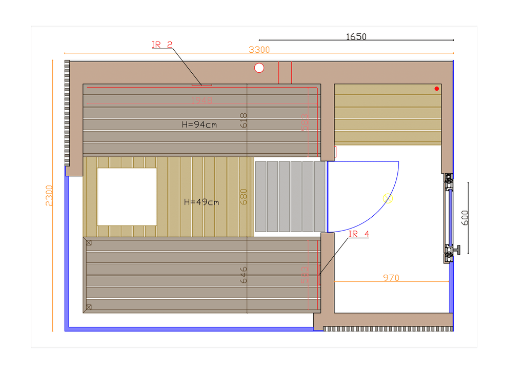 Thermasol Ombra sauna - additional view 10