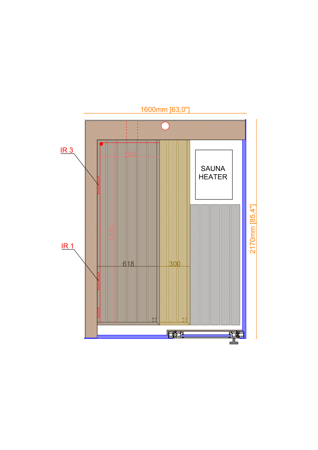 Thermasol Vera sauna - additional view 4